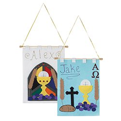 Stained Glass First Communion Banner Kit