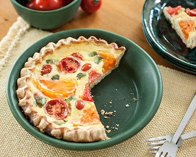 Element Green Pie Pan