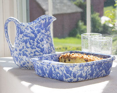 Morning Glory Blue Stoneware