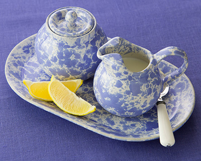 Stoneware Morning Glory Blue