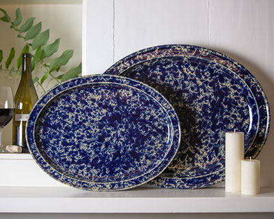 Med. and Large platters