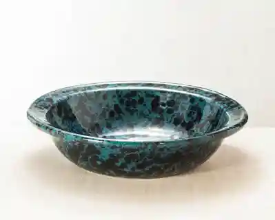 Rimmed Serving Bowl