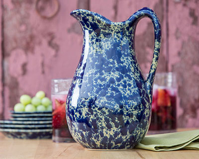 Molly Stark Pitcher and Plates