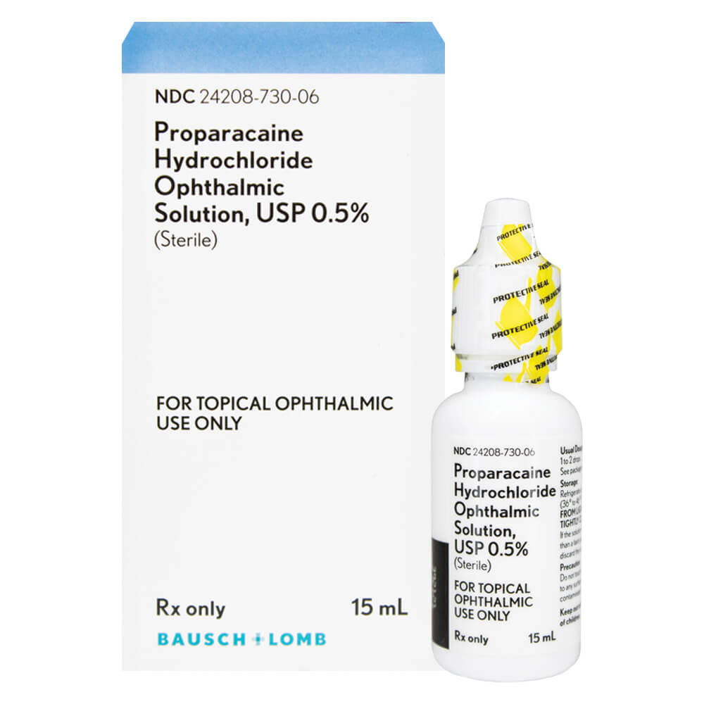 Proparacaine HCl 0.5% Ophthalmic Solution (15mL) - Bausch & Lomb