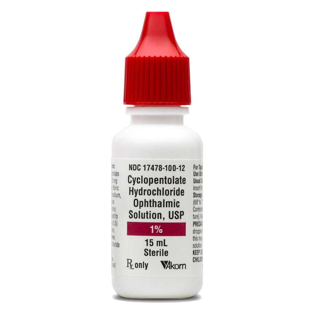 Cyclopentolate Hydrochloride (15mL) - 1%