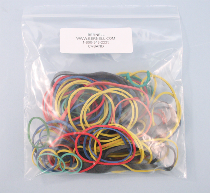 (100) Multi-Color Rubber Bands