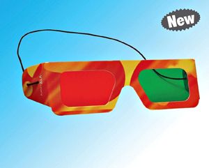Red-Green Goggle (VTE) - Package of 4