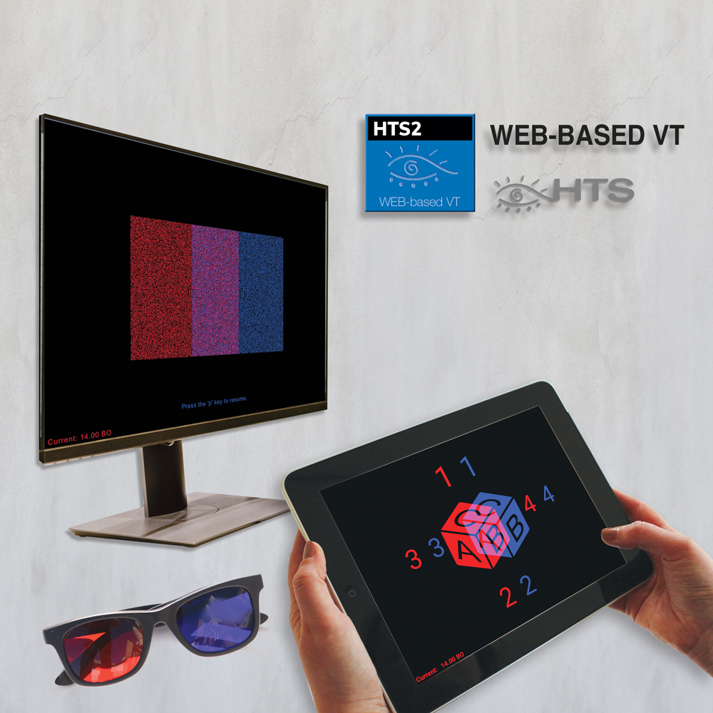 HTS2 - VT Computerized Binocular Home Eye Exercise System