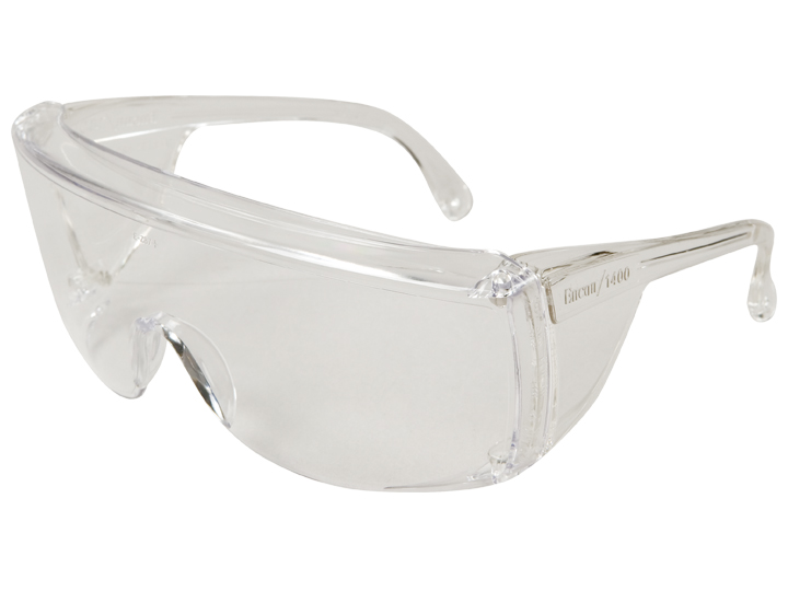 Veratti® Tuff-Spec® 1400 Series Clear Frame, Clear Lens, Uncoated