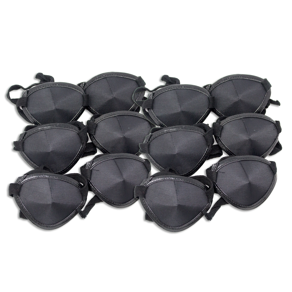 Eye Patches - Black Tie (Large) - Pkg of 12