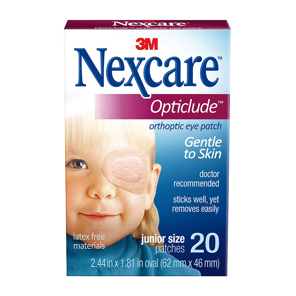 3M Opticlude&trade; Orthoptic Eye Patch (Box of 20) - Junior Size