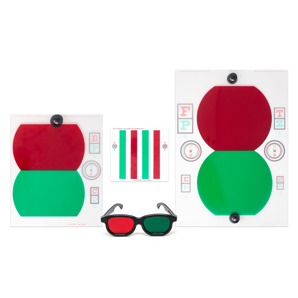 Stereo Trainers (60 Series) - Red/Green Version