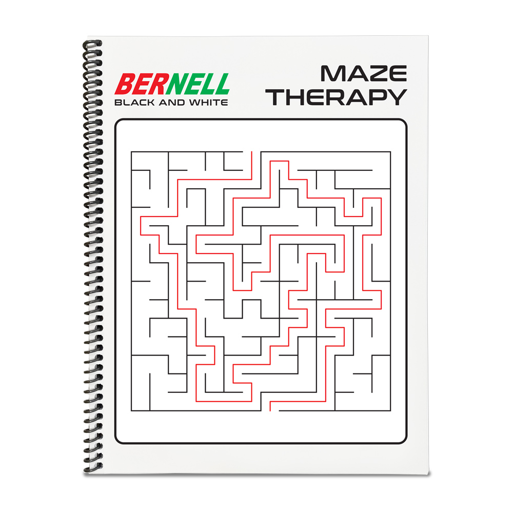 Black/White Maze Book