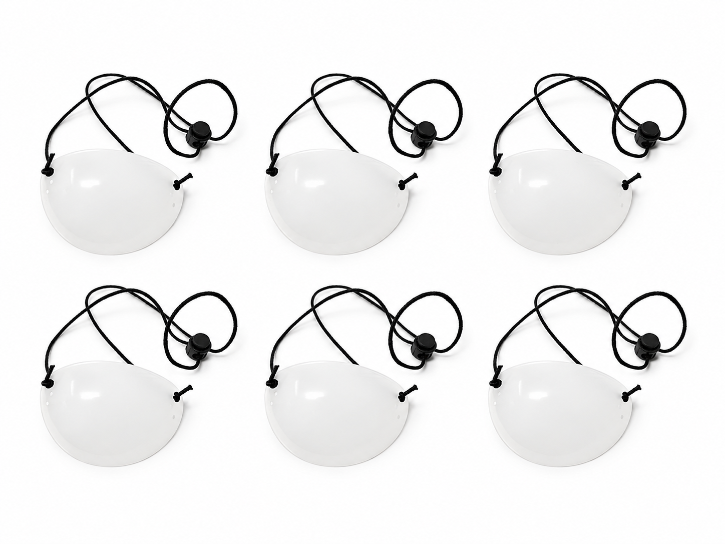 Flexible Translucent Eyepatches<br> (Pkg. of 6)