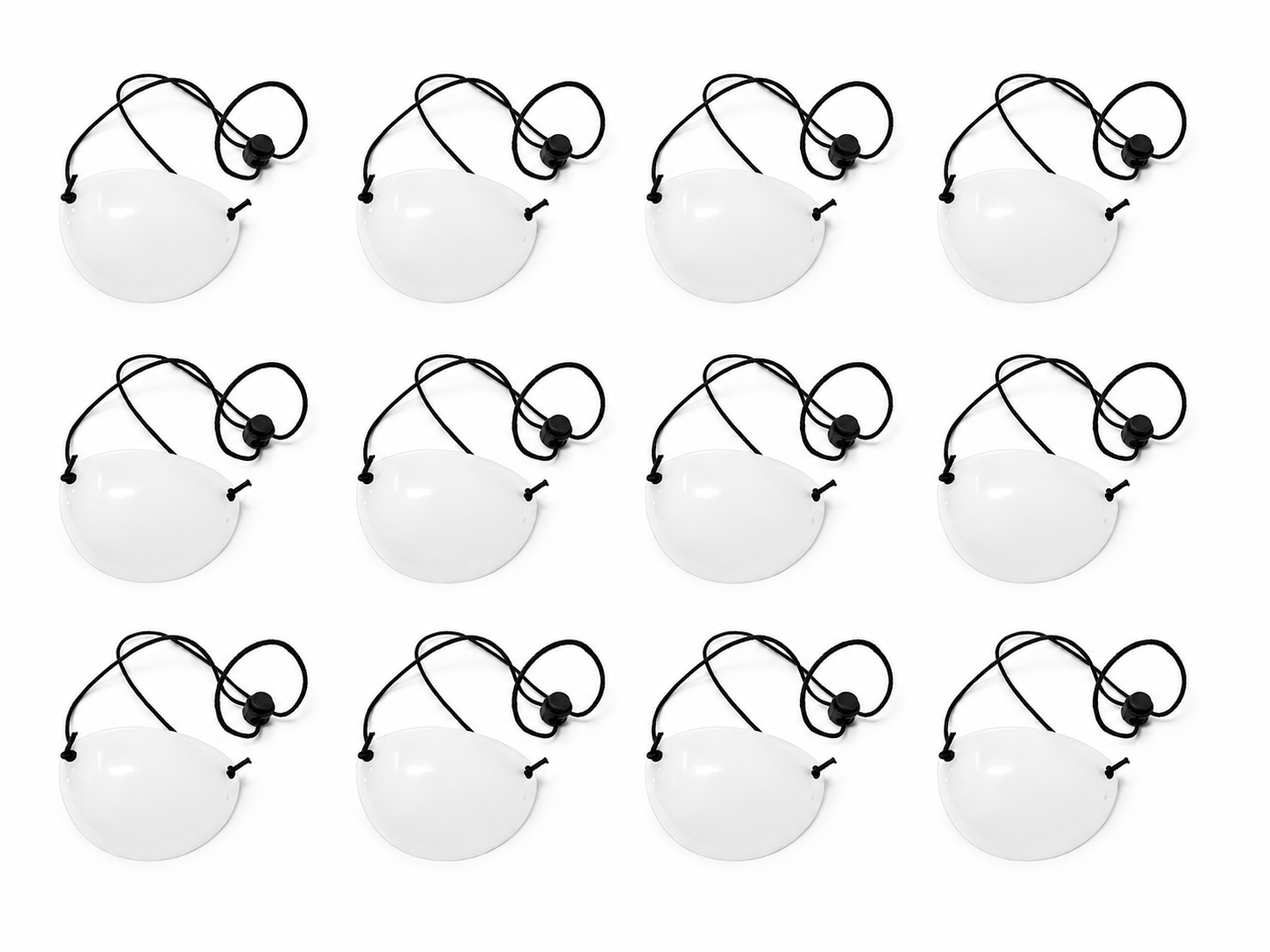 Flexible Translucent Eyepatches<br> (Pkg. of 12)