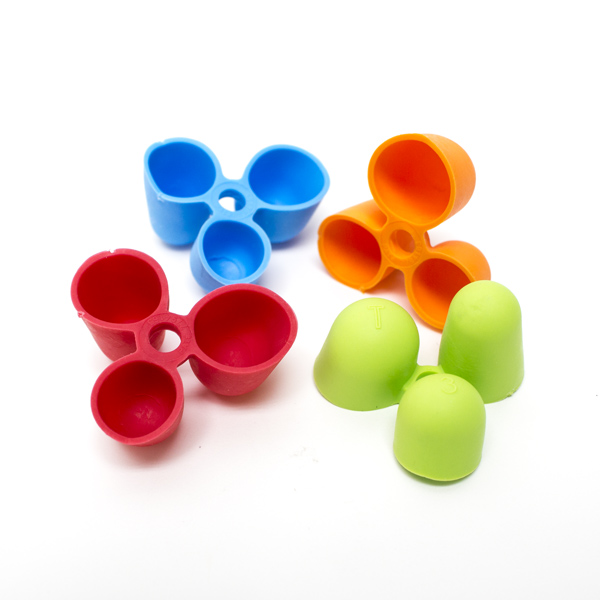 CLAW Writing Aid: Medium Red and Blue Grips  - Pkg. of 24