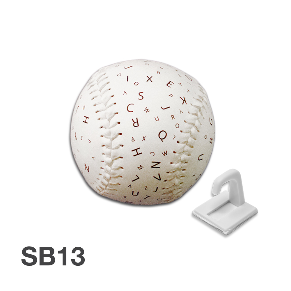 Softball Size Sports Letter Balls - 12 & 24 Font Size