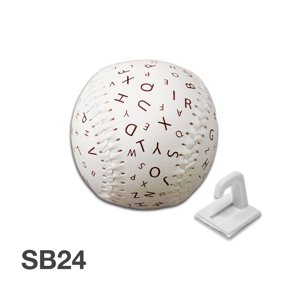 Softball Size Sports Letter Balls - 18 & 30 Font Size