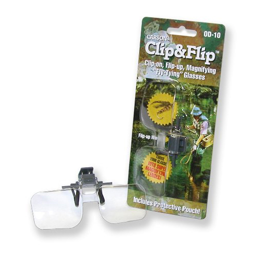 1.5x Power (+2.25 Diopters) Clip-On, Flip-Up Magnifying Lenses