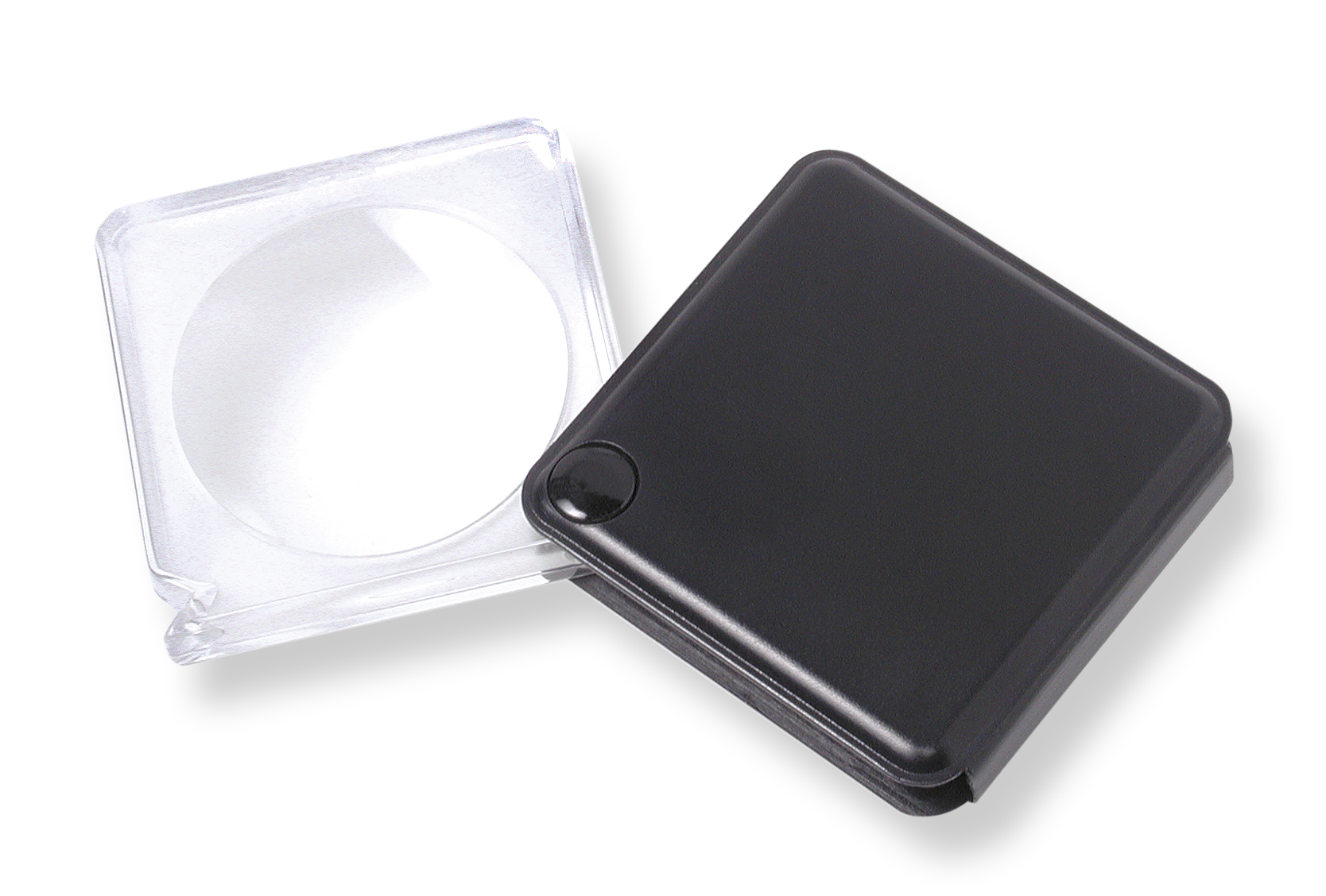 1.5 Flip-Open Pocket Magnifier, 3x Power with Built in Case 