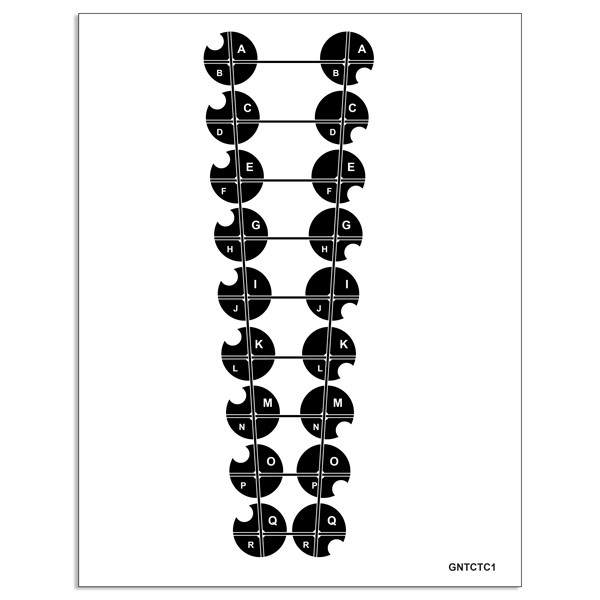 Gottlieb Near Training Cards: Trellis Circles™