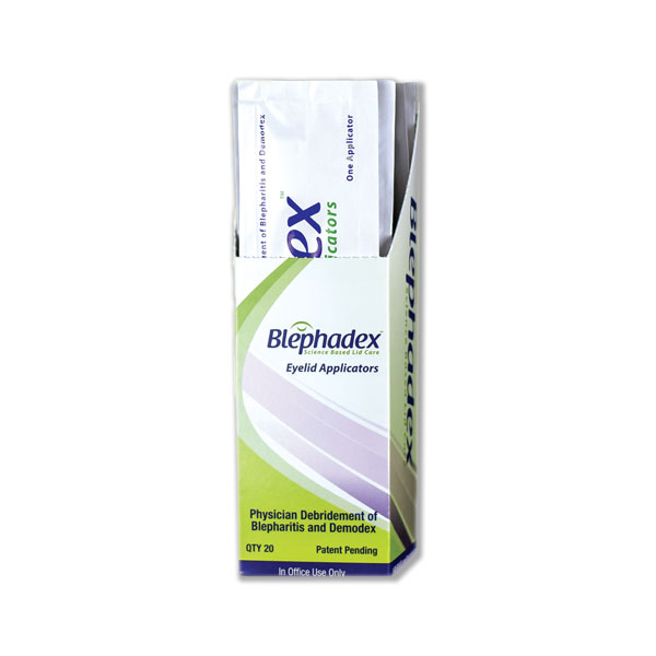 Blephadex&trade; Eyelid Applicators (For In-Office Use) - Box of 20