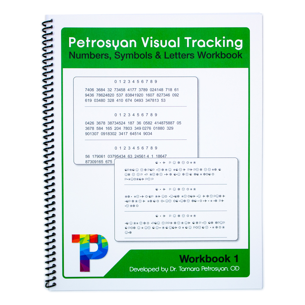 Petrosyan Visual Tracking - Numbers, Symbols and Letters