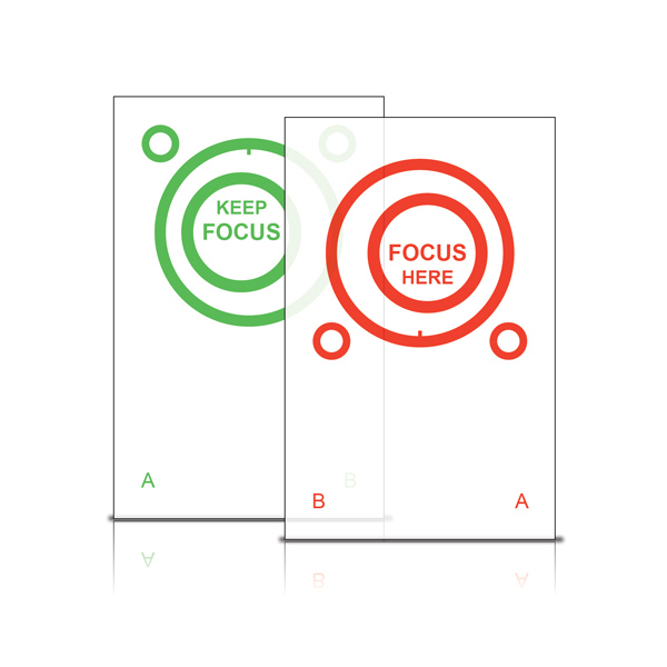 Bernell Red/Green Eccentric Circles