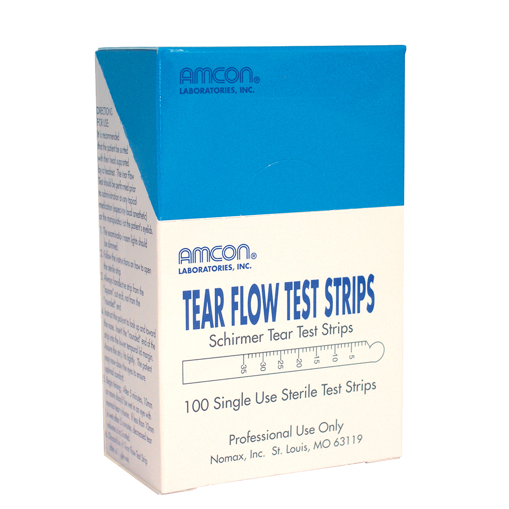 Tear Flow Test Strips 100 Strips