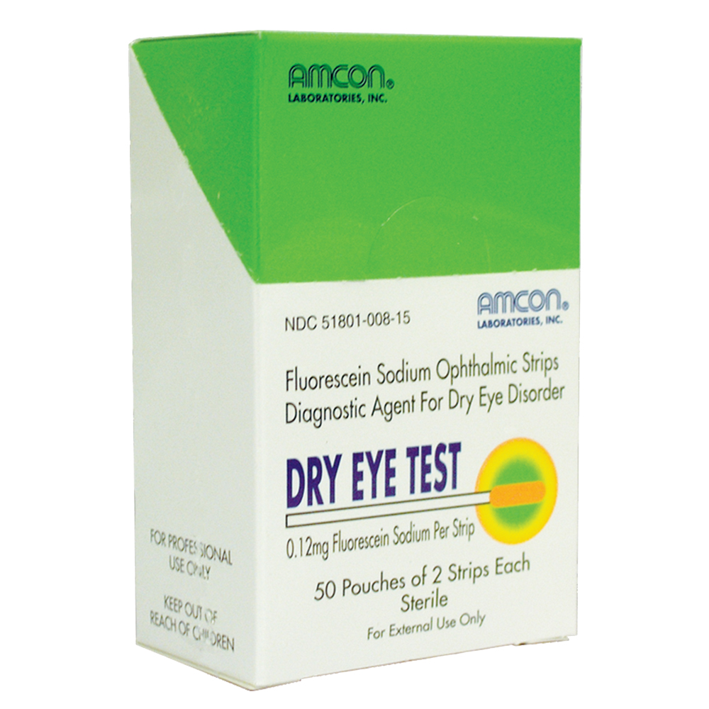 Dry Eye Test (DET) 0.12mg 100 Strips 