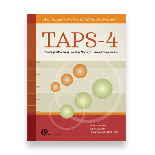 Test of Auditory Processing Skills, Fourth Edition (TAPS-4)