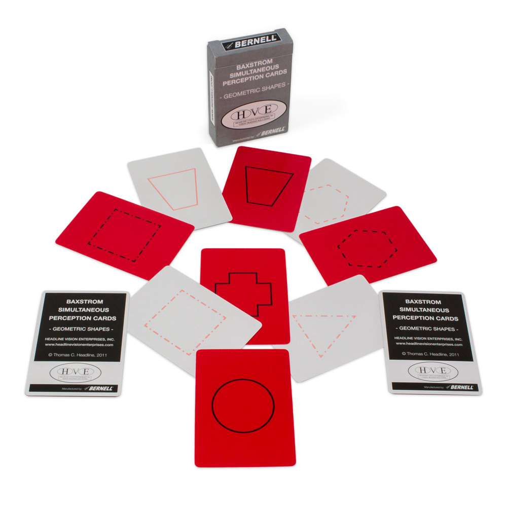 Baxstrom Simultaneous Perception Cards - Geometric Shapes