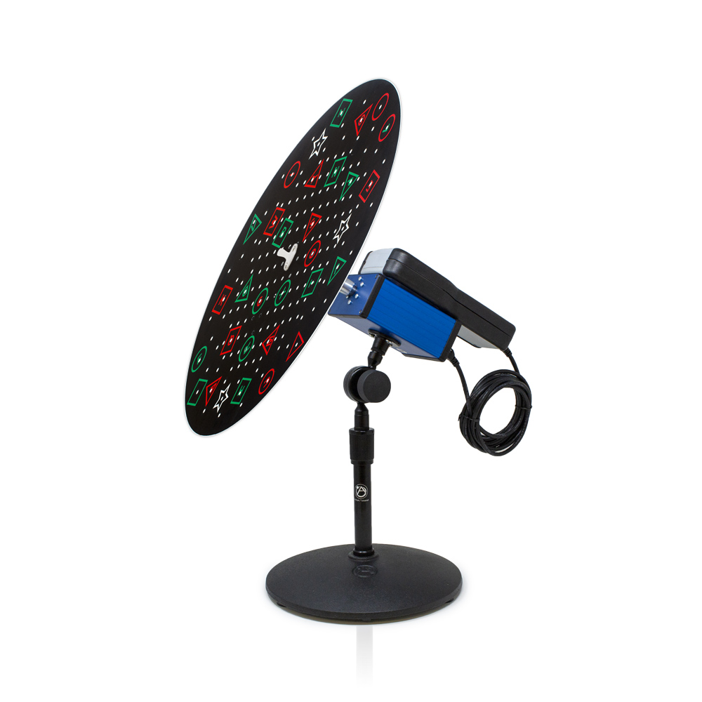 VTP Edition Table Rotation Trainer with Anti-Suppression Black Background Pegboard Disc