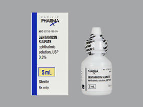Gentamicin Sulfate 0.3% Ophthalmic Solution