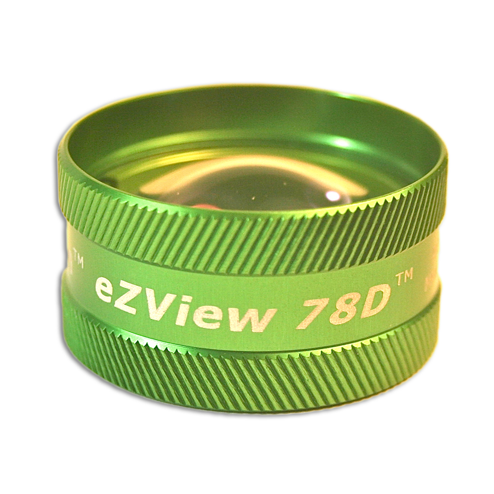 Ion eZView 78D Non-Contact Slit Lamp Lenses - Ion eZView 78D Non-Contact Slit Lamp Lens - Green