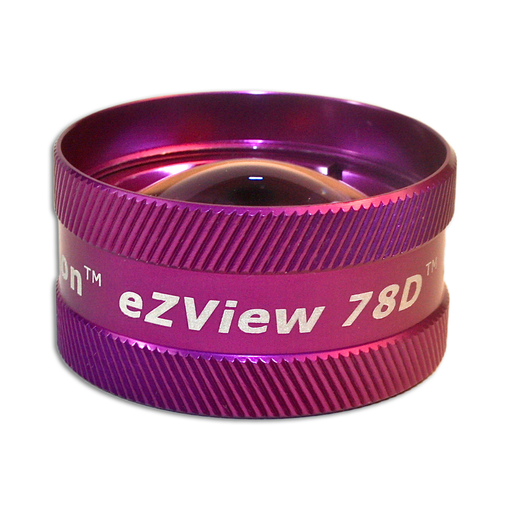 Ion eZView 78D Non-Contact Slit Lamp Lens - Purple