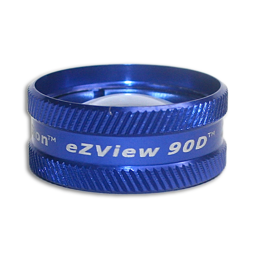 Ion eZView 90D Non-Contact Slit Lamp Lenses - Ion eZView 90D Non-Contact Slit Lamp Lens - Blue
