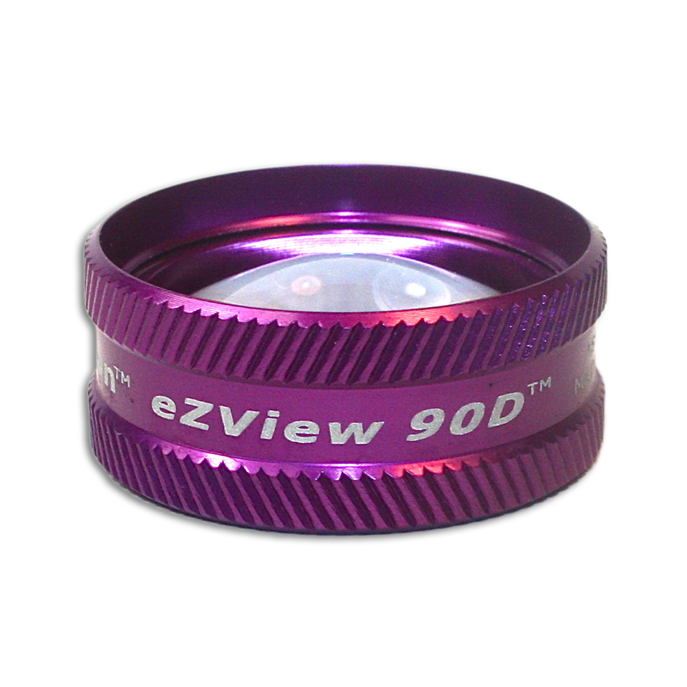 Ion eZView 90D Non-Contact Slit Lamp Lenses - Ion eZView 90D Non-Contact Slit Lamp Lens - Purple