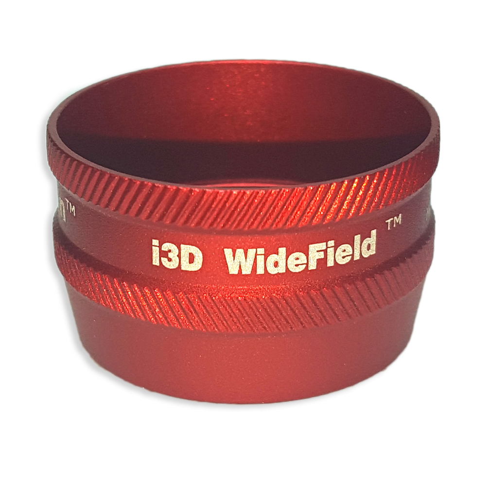 Ion i3D WideField - Non-Contact Slit Lamp Lens - Red