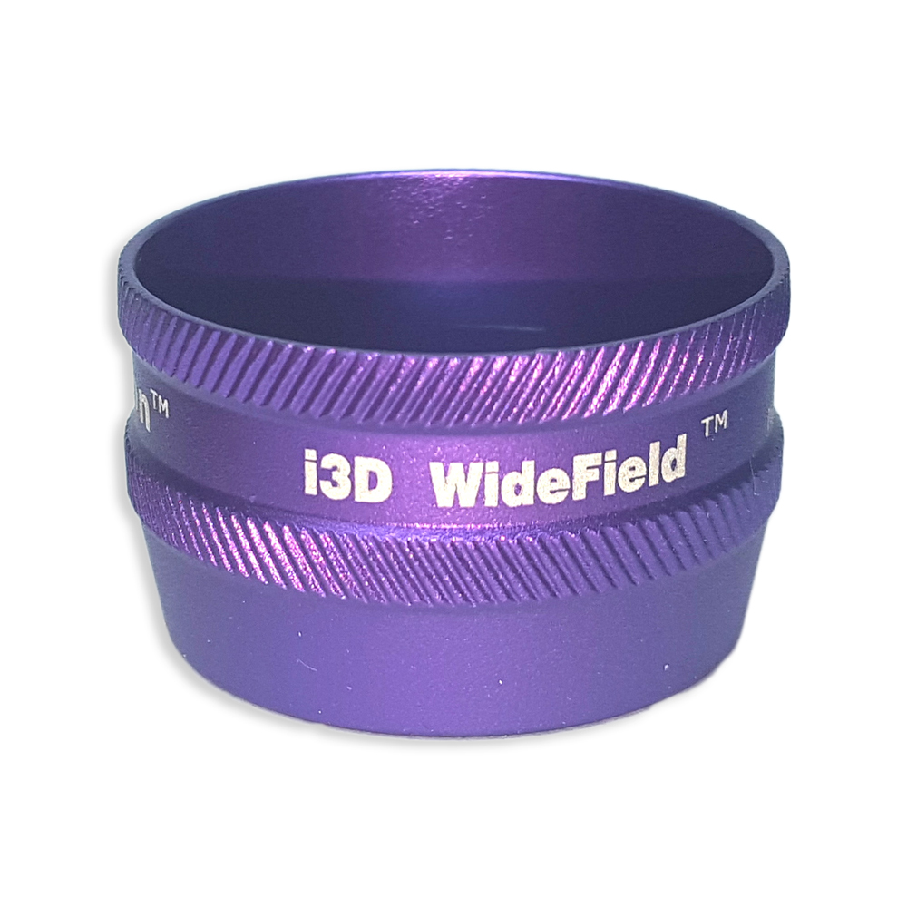 Ion i3D WideField - Non-Contact Slit Lamp Lenses - Ion i3D WideField - Non-Contact Slit Lamp Lens - Purple