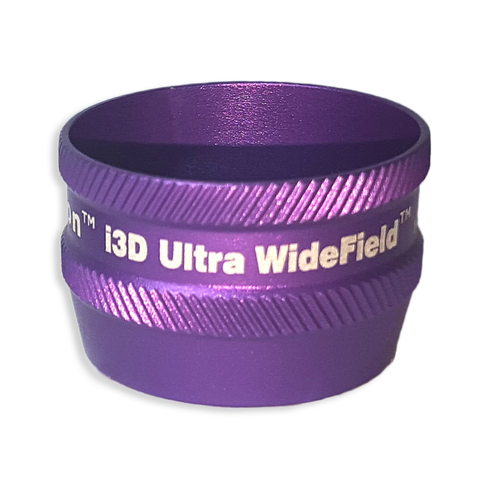 Ion i3D Ultra WideField - Non-Contact Slit Lamp Lenses - Ion i3D Ultra WideField - Non-Contact Slit Lamp Lens - Purple