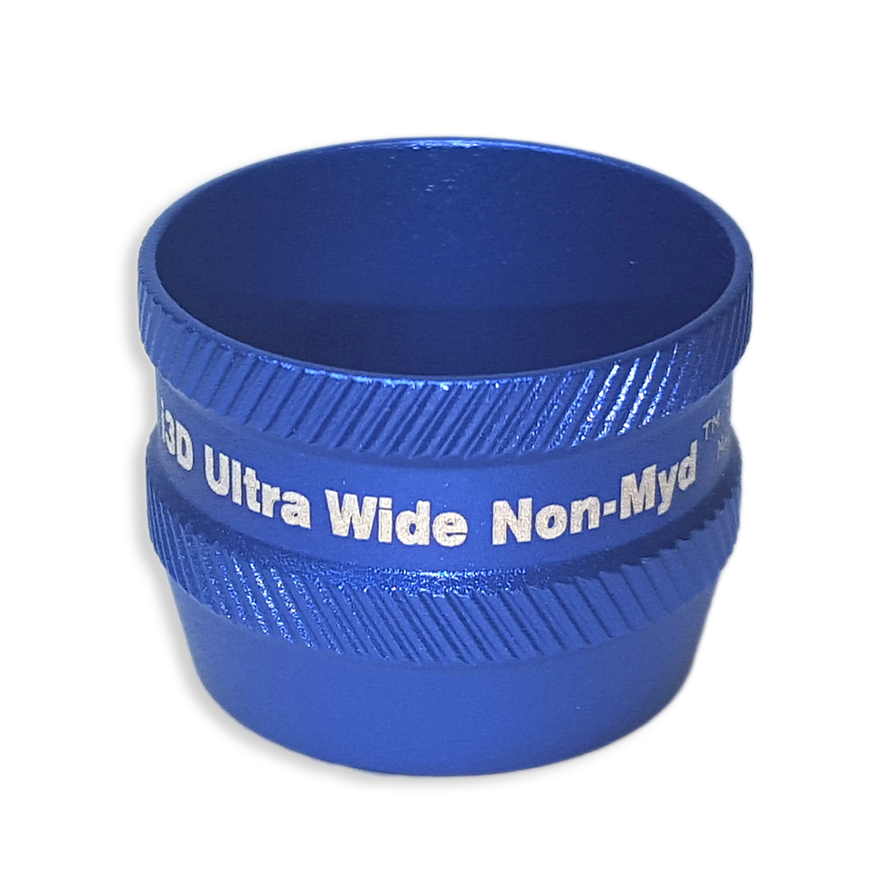 Ion i3D Ultra WideField Non-Myd - Non-Contact Slit Lamp Lens - Blue