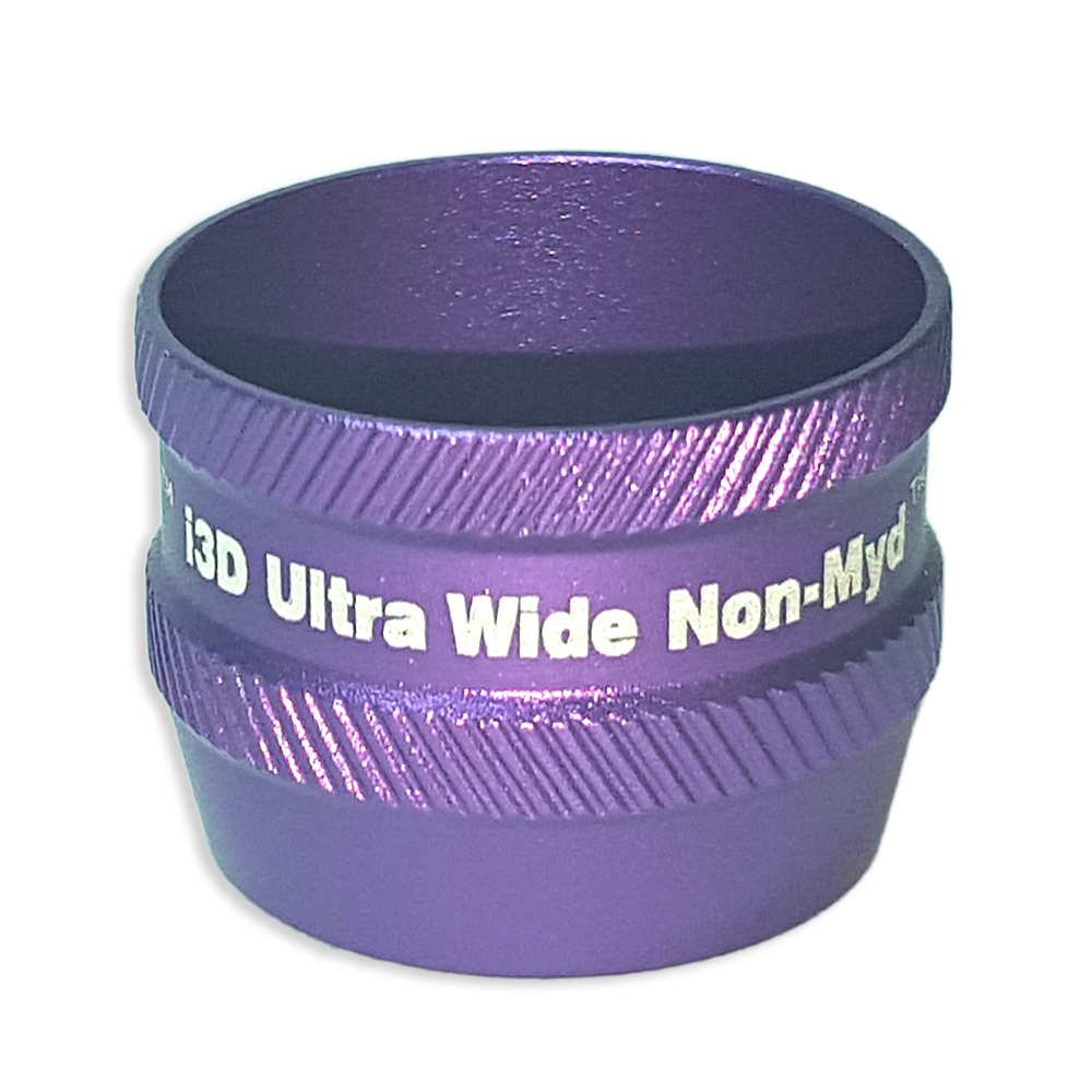 Ion i3D Ultra WideField Non-Myd - Non-Contact Slit Lamp Lens - Purple