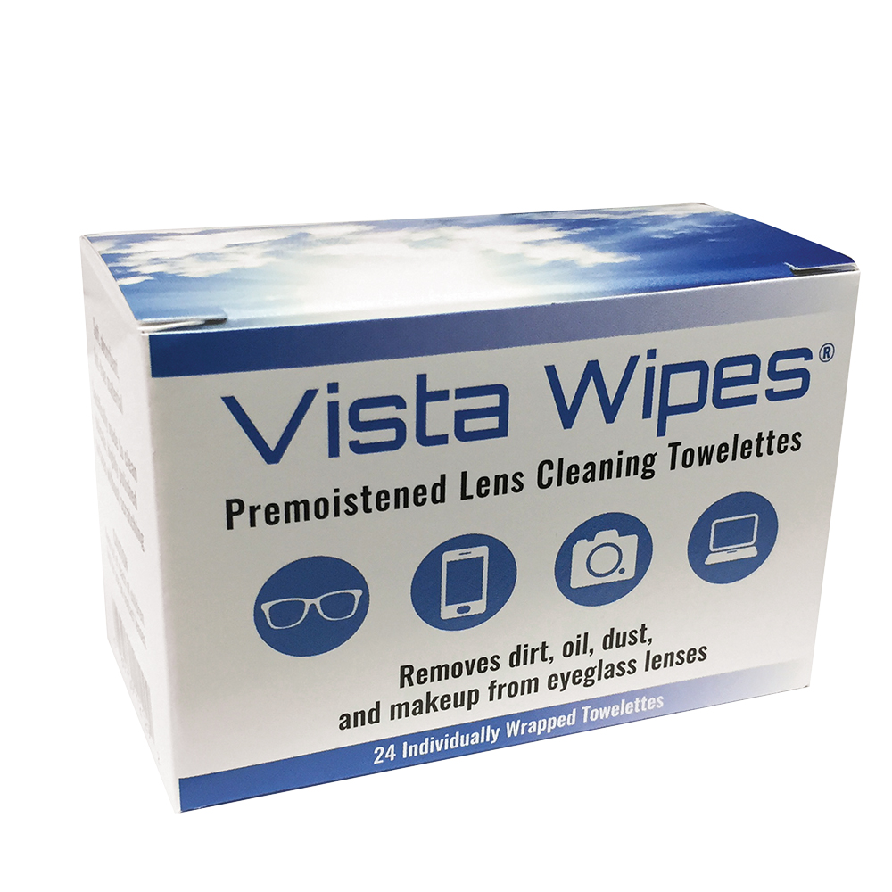 Vista Wipes™ Premoistened Lens Towelettes