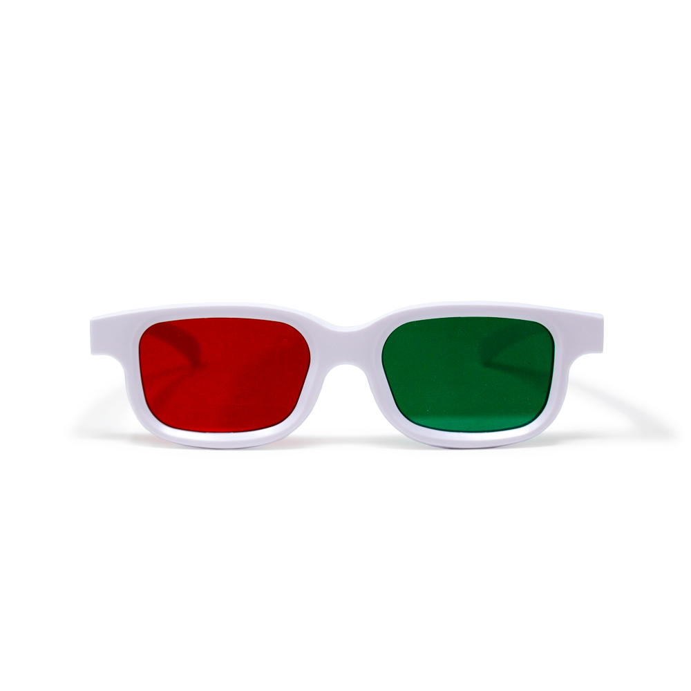 Bernell Blanco Goggle Red/Green - Single