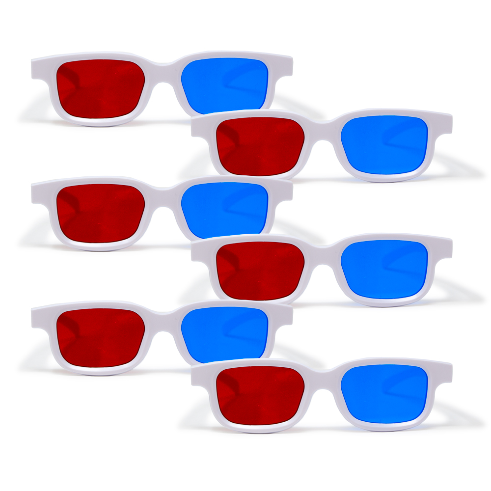 Bernell Blanco Goggle Red/Blue - 6pk