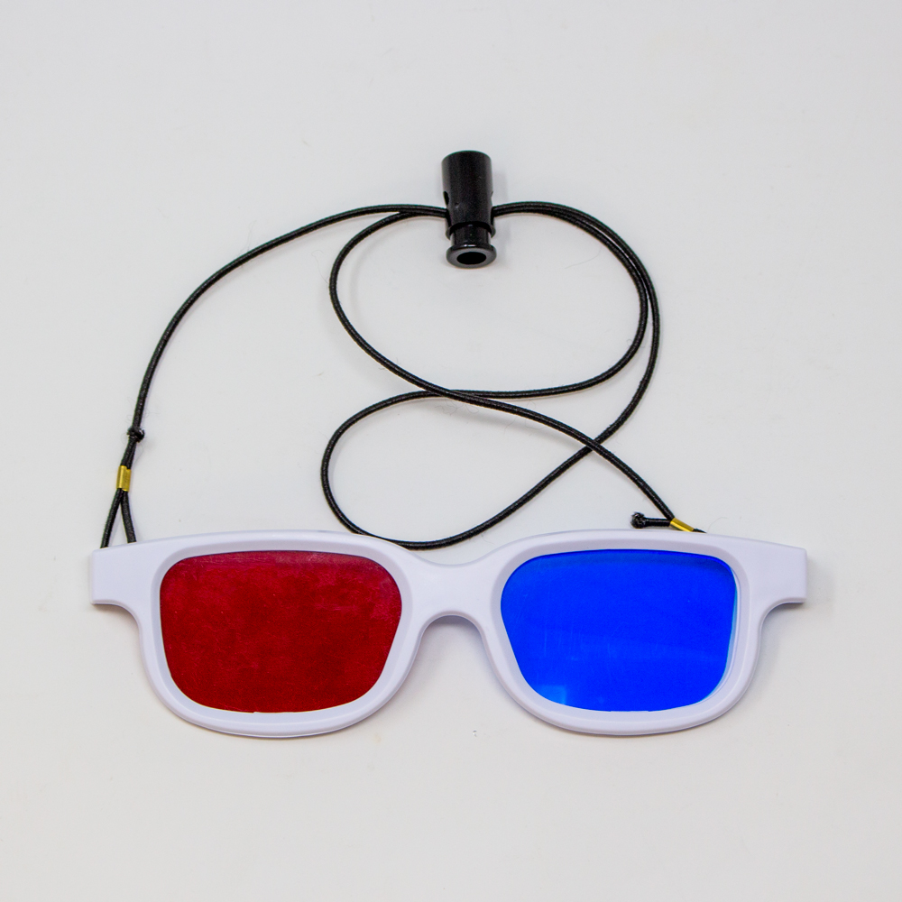 Bernell Blanco Goggle Red/Blue with Elastic - Single
