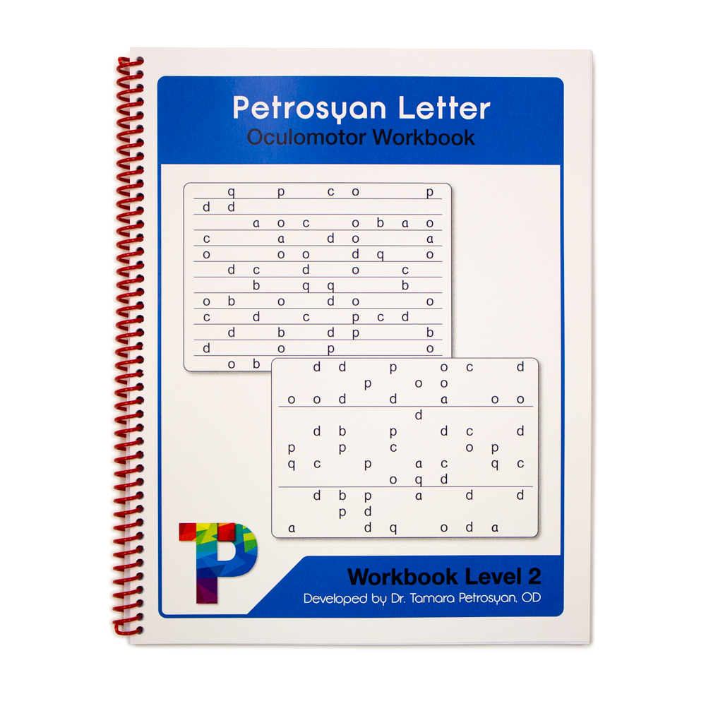 Petrosyan Letter Oculomotor Workbook - Level 2