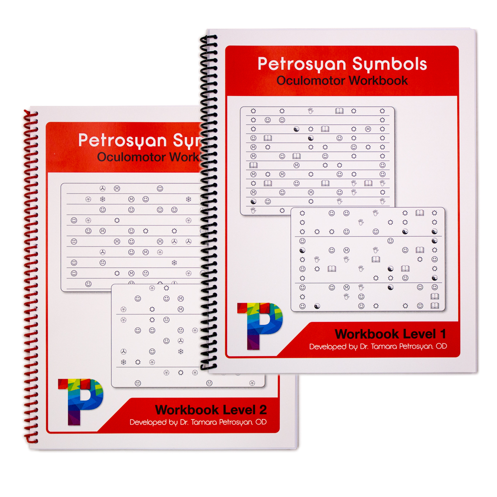 Petrosyan Symbols Oculomotor Workbook - Level 1 & Level 2