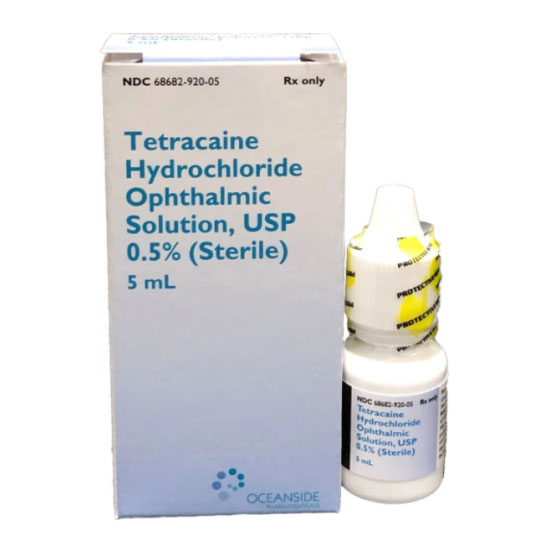 Tetracaine HCl 0.5% Ophthalmic Solution - 5mL